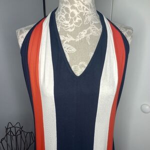 Venus Long Maxi With Rope Criss Cross Back